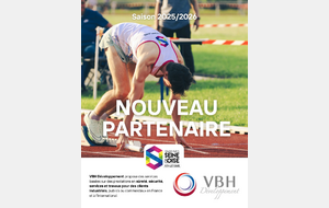 VBH nouveau partenaire de GPSEO Athlétisme