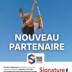 Signature Courtage, nouveau partenaire de GPSEO Athlétisme